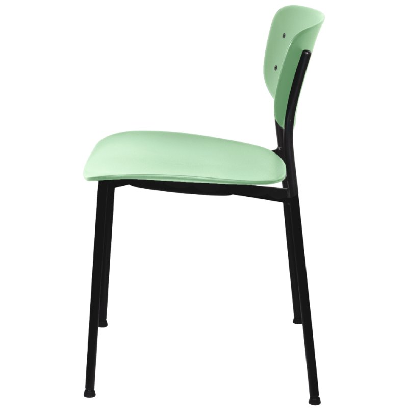 PAPERFLOW visitor chairs SOHO, stackable, black, set of 2