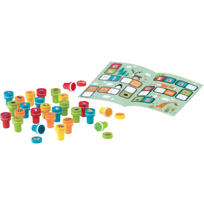 Maped Creativ stamp set self-inking, 26 pieces, in case