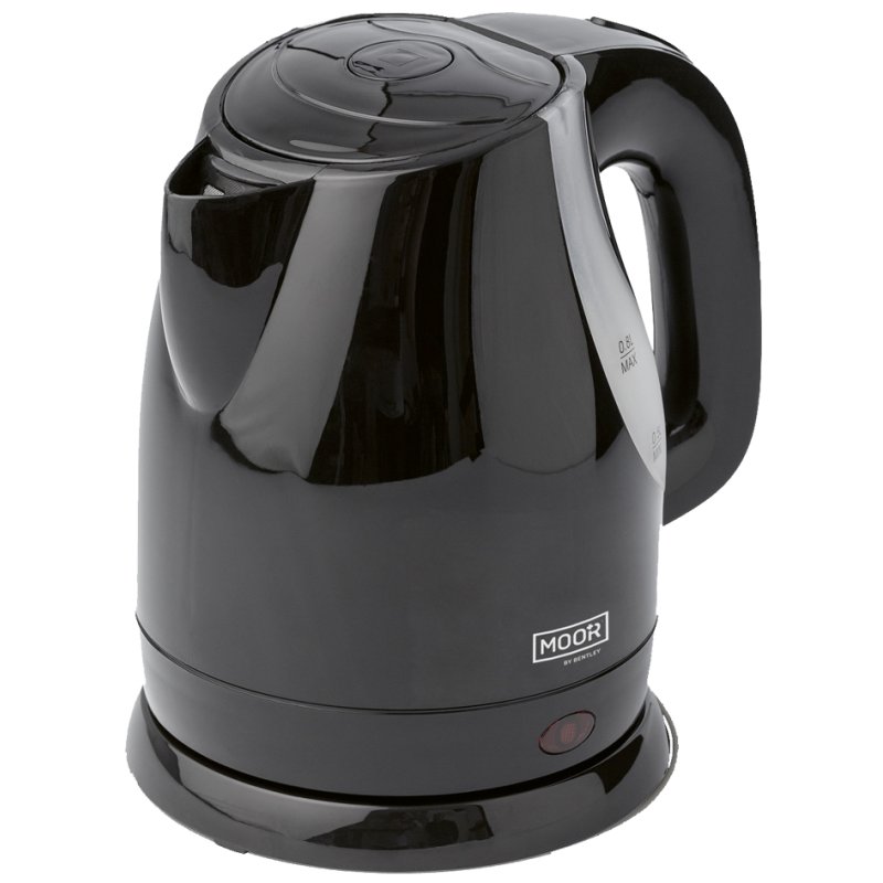 MOOR waterkoker CLEO, zwart, 0,8 liter