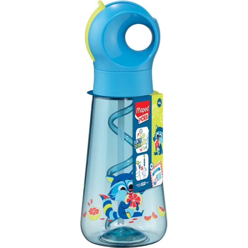 Maped gourde MINIZ Gourde E, Ecozen, avec paille, 0,5 litre