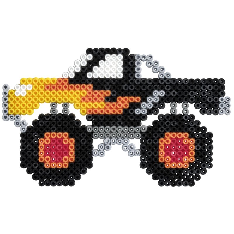 Hama perles à repasser midi Véhicules, ensemble cadeau, 5,0 mm, 4000 pièces