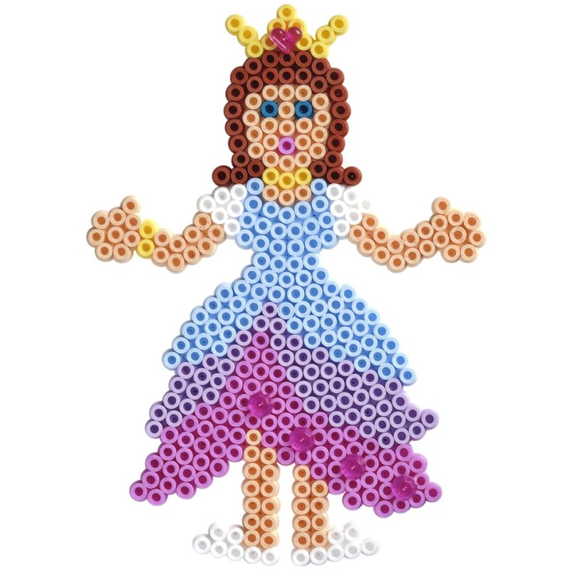 Hama fuse bead midi Princess & Mermaid, gift set, 2,000 pieces, 5.0 mm