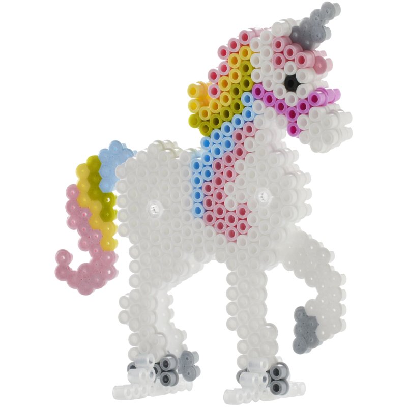 Hama perles à repasser midi 3D Licornes, coffret cadeau, 2000 pièces
