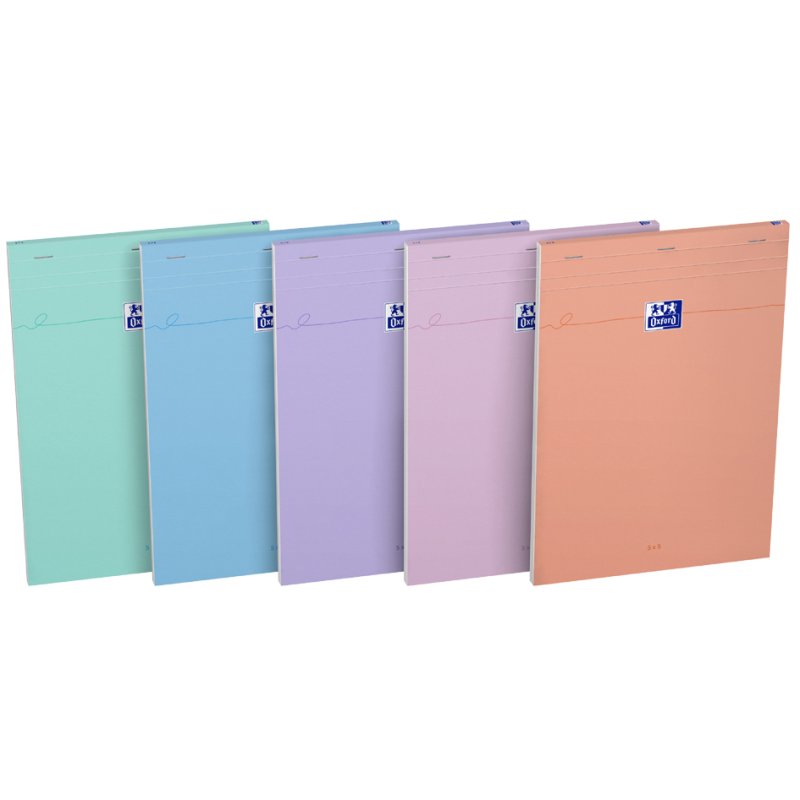 Oxford Smart notepad A4, pastel colours, 80 g/m²