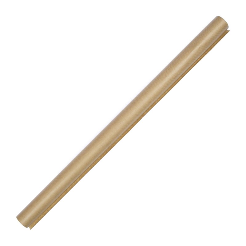 RAADHUIS inpakpapier op rol, bruin gestreept, 700 mm × 5 m