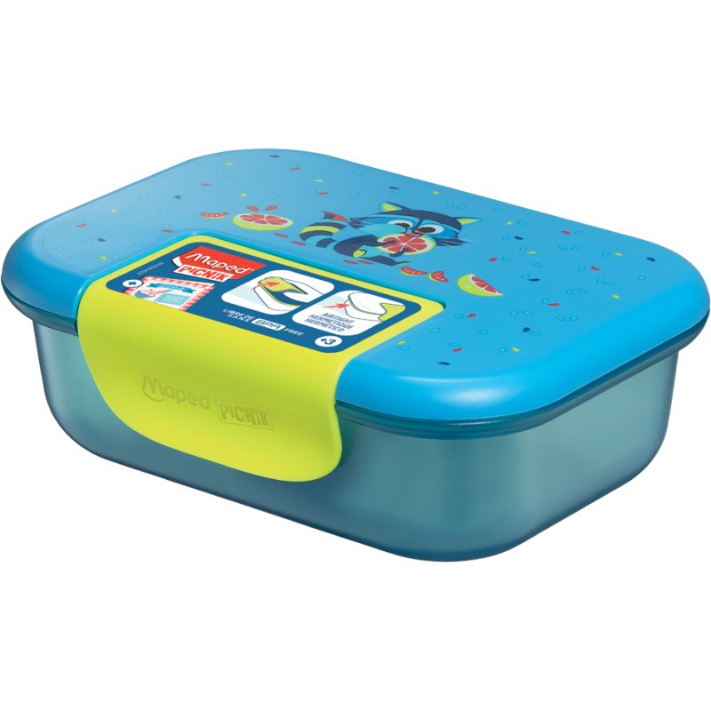 Maped MINIZ boîte à lunch, plastique, 0,9 litre, hermétique