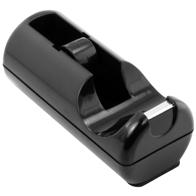 RAADHUIS tafelafroller B1, zonder vulling, zwart, 19 mm × 33 m