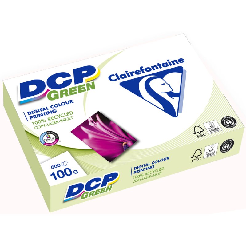 Clairefontaine papier multifonction DCP GREEN, A4, 120 g/m², 250 feuilles