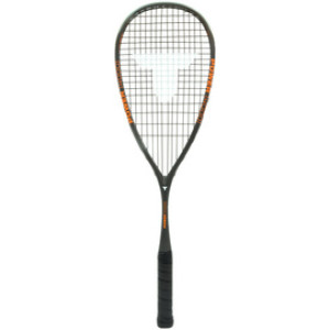 TALBOT torro squashracket Power 4000, zwart/oranje, 100% grafiet, 175 g