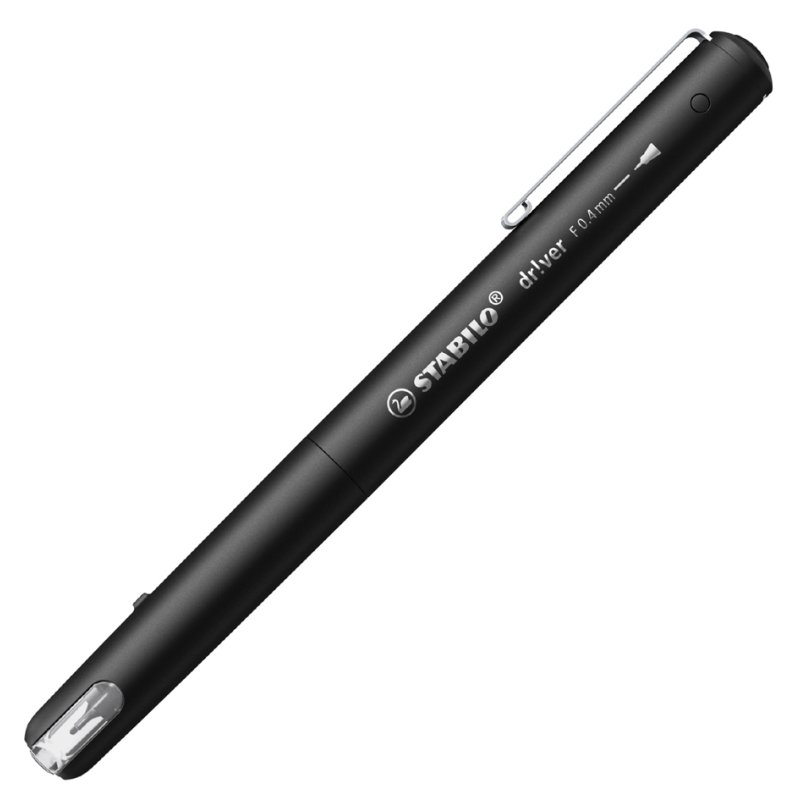 STABILO stylo à pointe fine, rouge, 0,4 mm