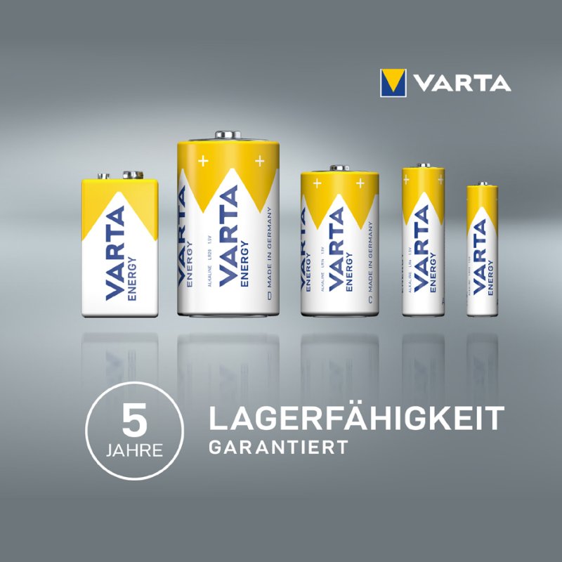 VARTA alkaline batterijen Energy, Micro AAA, 1,5 volt, 24 stuks