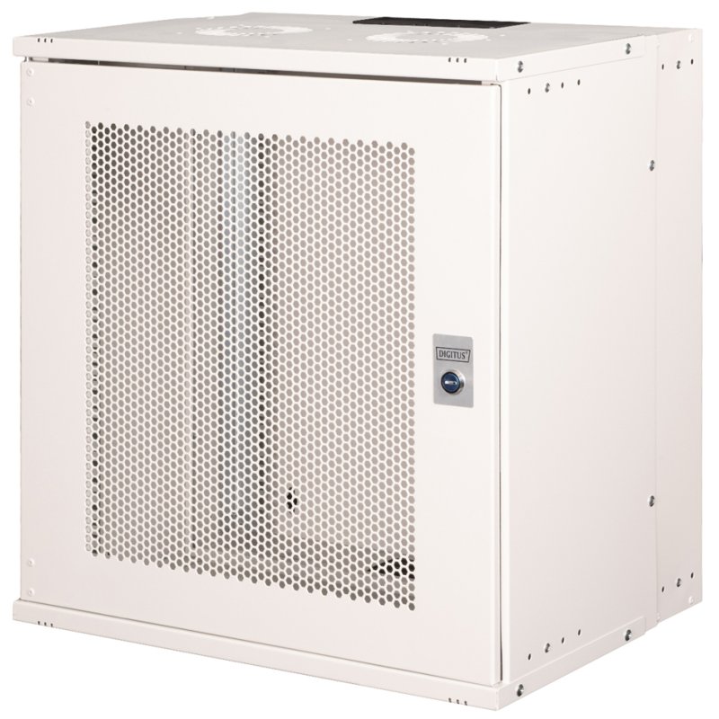 DIGITUS 19" SOHO PRO wandkast, 540×400 mm, 12 HE, lichtgrijs