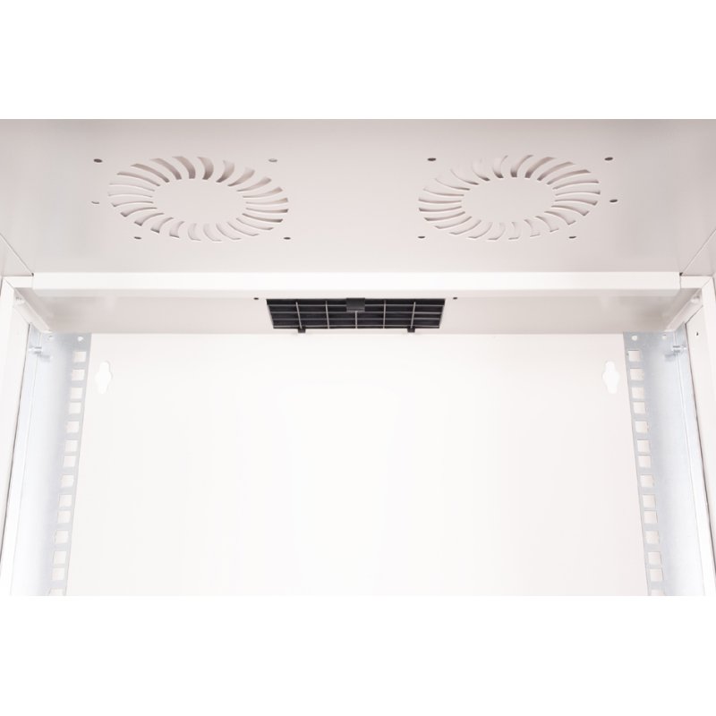DIGITUS 19" SOHO PRO wandkast, 540×400 mm, 12 HE, lichtgrijs