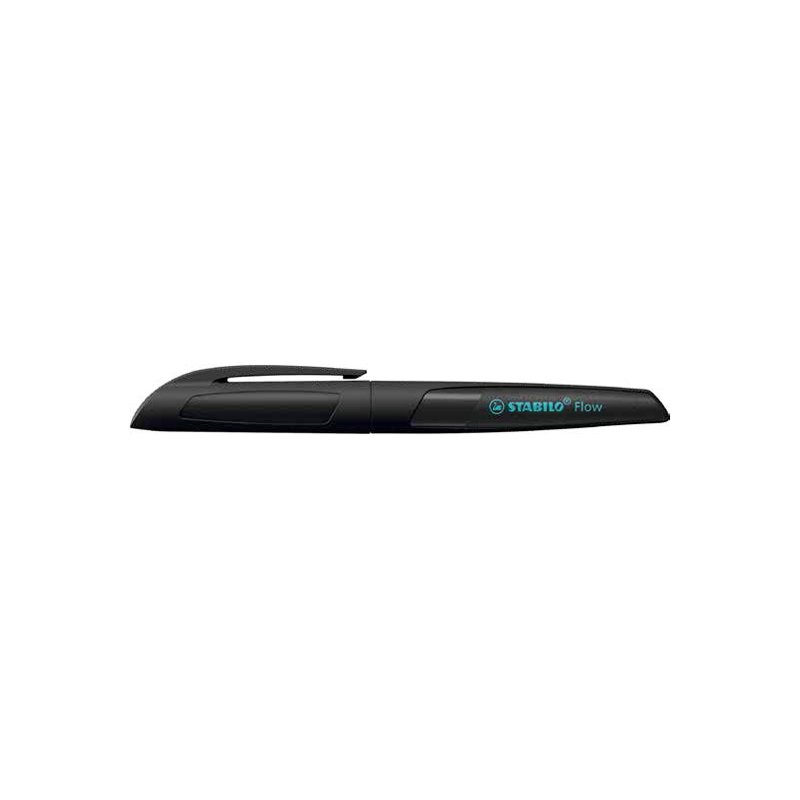 STABILO stylo Flow, rechargeables, khaki/noir, 0,5 mm
