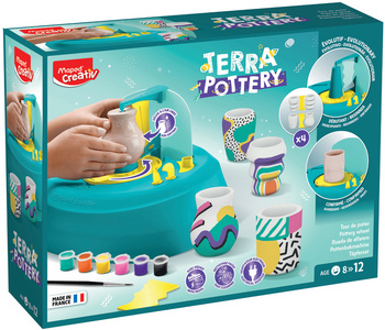Maped Creativ pottenbakkersset, vanaf 8 jaar, 1 kg klei, in doos