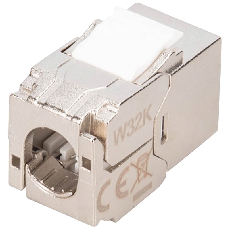 DIGITUS Module Keystone, Cat.6A, blindée, RJ45