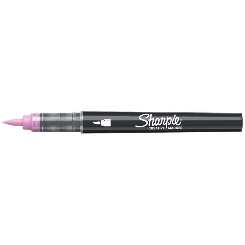 Sharpie marqueur acrylique avec pointe pinceau, violet