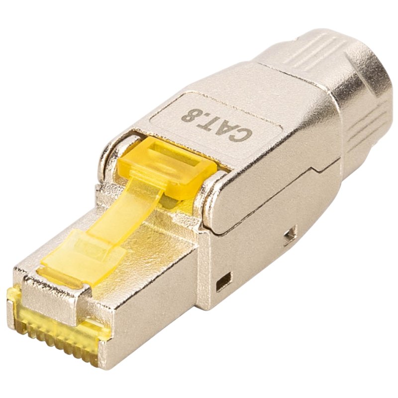 DIGITUS connecteur de terrain Cat. 8.1, blindé, RJ45 8P8C