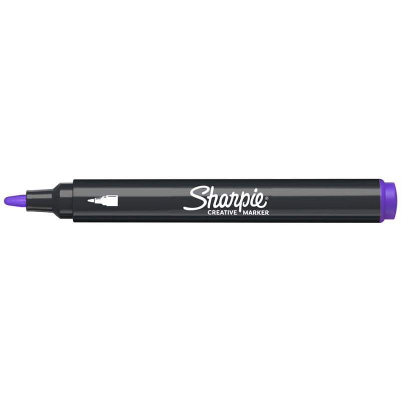 Sharpie marqueur acrylique, pointe ronde, parang, encre acrylique