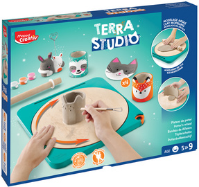 Maped Creativ pottenbakstudio, vanaf 5 jaar, 1 kg klei, complete set