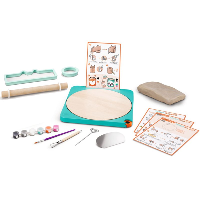 Maped Creativ studio de poterie, à partir de 5 ans, 1 kg argile, set complet