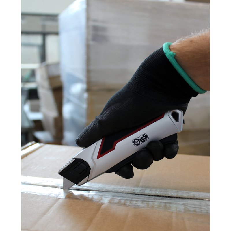 WEDO Safety cutter PLUS 837, black/silver