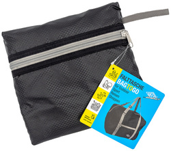 WEDO opvouwbare reistas BAGTOGO, zwart, waterafstotend nylon