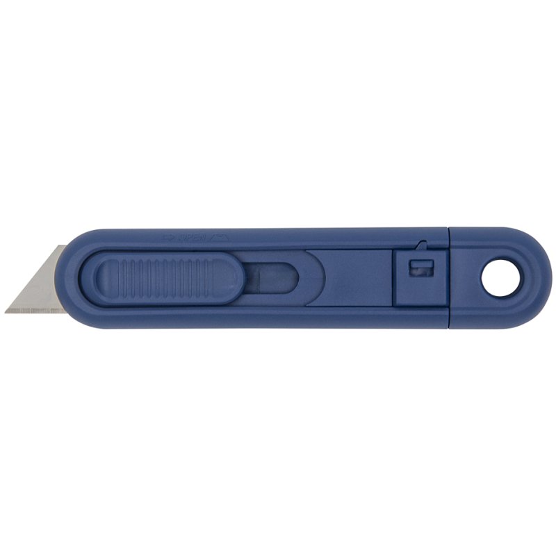 WEDO Safety-Cutter MetDetec 811, détectable, lame 19 mm, bleu