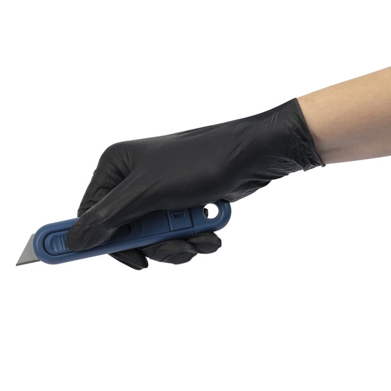 WEDO Safety-Cutter MetDetec 811, détectable, lame 19 mm, bleu