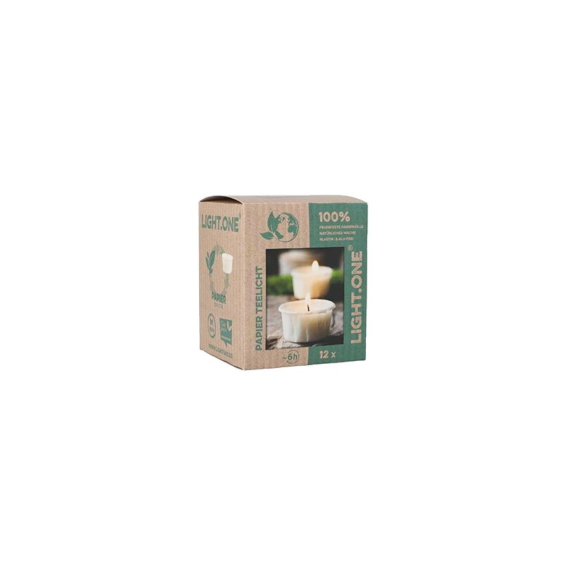 STARPAK bougies chauffe-plat, blanc, 42 mm, 50 pièces