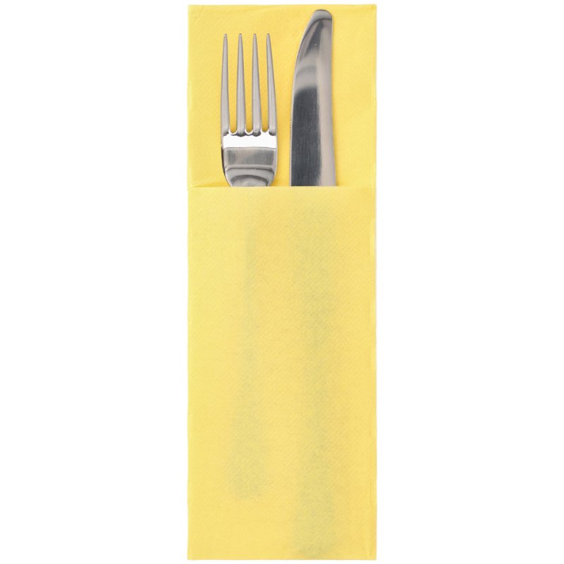 PAPSTAR sachets de serviettes DAILY Collection, vert citron, 480×300 mm, 50 pièces