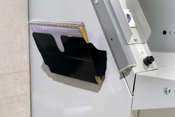 DURABLE wandfolderhouder FLEXIPLUS magnetisch, A4 liggend, zwart