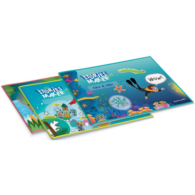 Maped Creativ Storymaker story factory, recording device, 80 minutes recording time, incl. 3 books