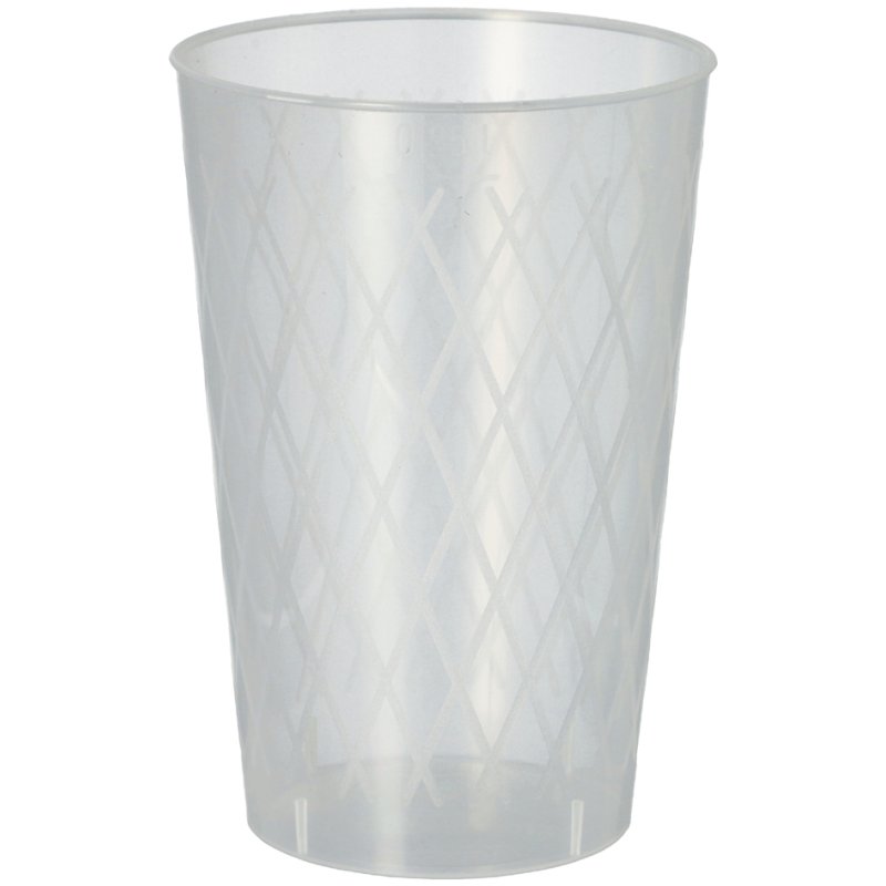PAPSTAR gobelets réutilisables, 0,25 l, transparent, 40 pièces