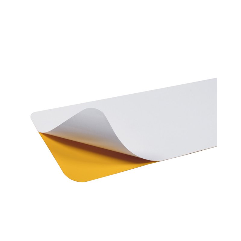 DURABLE vloermarkering zebrapad 200/05, signaalgeel, 200×1200 mm, 5 strepen