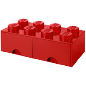 LEGO opbergdoos Storage Brick Drawer 8, geel, 2 lades, 9,4 liter