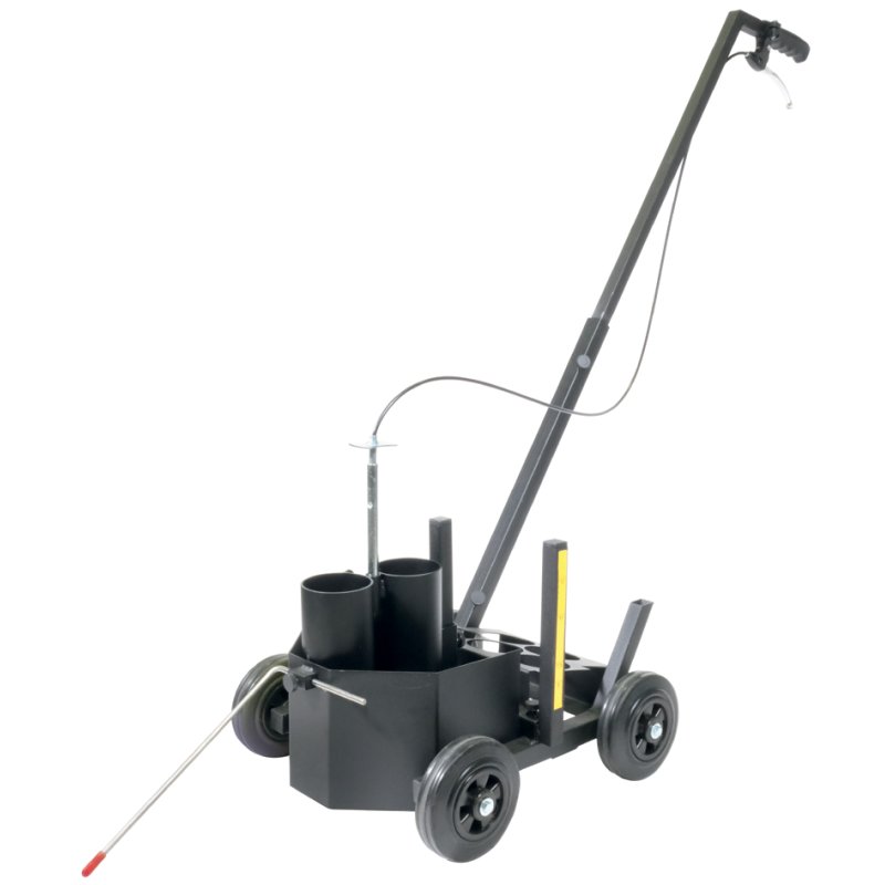 DURABLE chariot de marquage DURALINE EasyTrack, noir, 40-100 mm, réglable