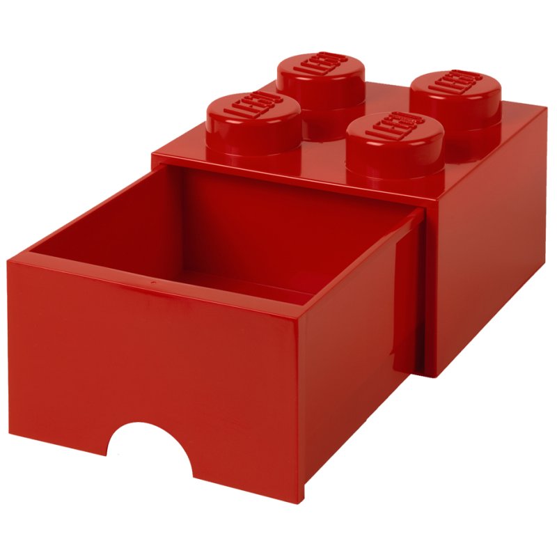 LEGO opbergbox STORAGE BRICK DRAWER 4, 1 lade, wit, 4,7 liter