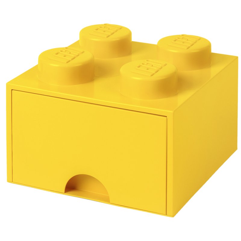 LEGO opbergbox STORAGE BRICK DRAWER 4, 1 lade, wit, 4,7 liter