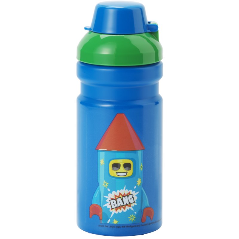 Gourde LEGO ICONIC, bleu, 390 ml