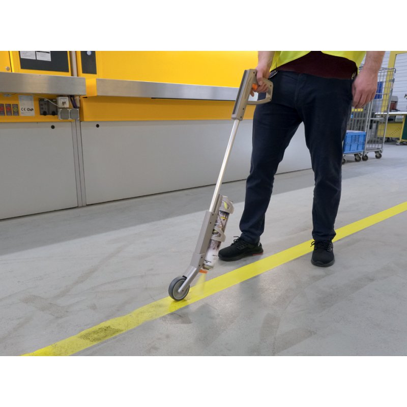 DURABLE markeerstaaf DURALINE EasyTrack S, grijs, 60 mm strichbreedte