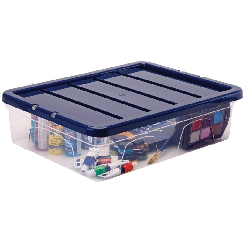 Fellowes boîte de rangement BANKERS BOX, transparent, 12 litres