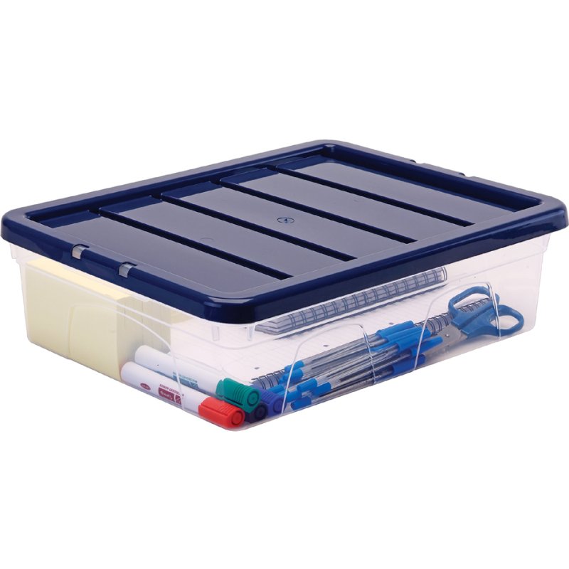 Fellowes boîte de rangement BANKERS BOX, transparent, 12 litres