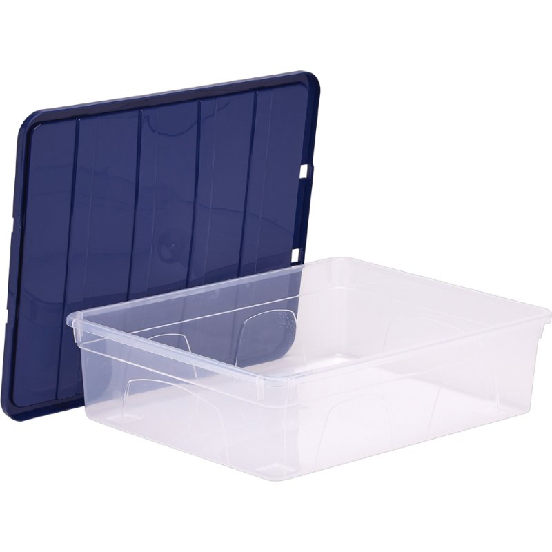 Fellowes boîte de rangement BANKERS BOX, transparent, 12 litres