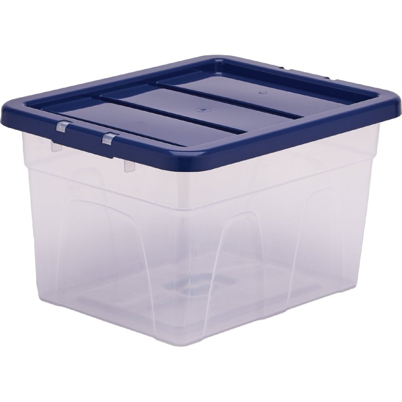 Fellowes boîte de rangement BANKERS BOX, transparente, 22 litres