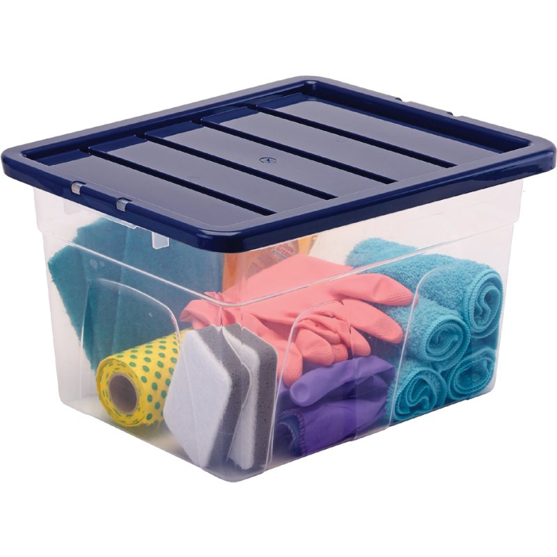 Fellowes boîte de rangement BANKERS BOX, transparente, 22 litres