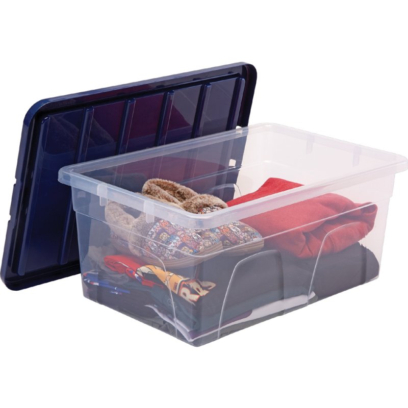 Fellowes boîte de rangement BANKERS BOX, 38 litres, transparent