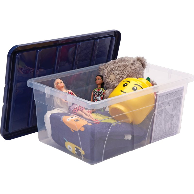 Fellowes boîte de rangement BANKERS BOX, 38 litres, transparent