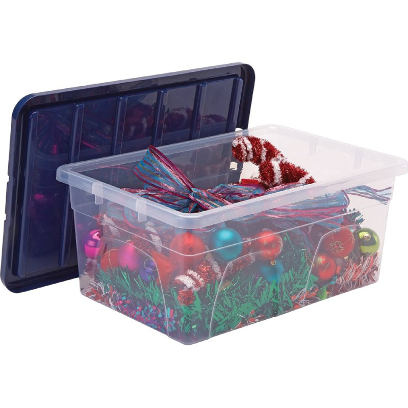 Fellowes boîte de rangement BANKERS BOX, 38 litres, transparent