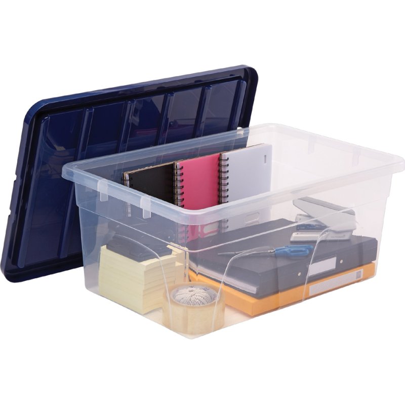 Fellowes boîte de rangement BANKERS BOX, 38 litres, transparent